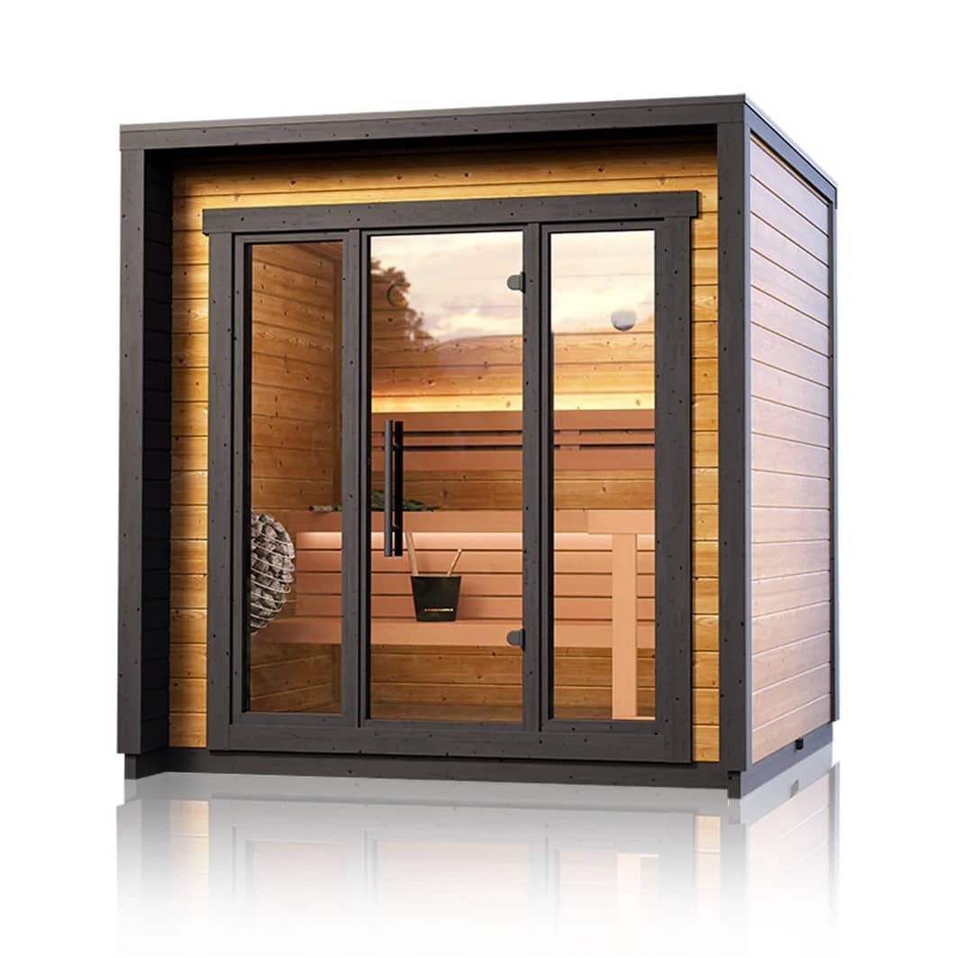 Buiten sauna